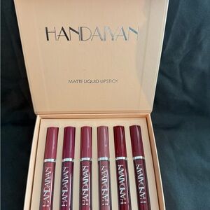 Matte Liquid Lipstick Set - Rich Red Shades